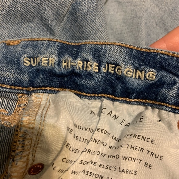 American eagle super high rise jegging - Picture 4 of 4